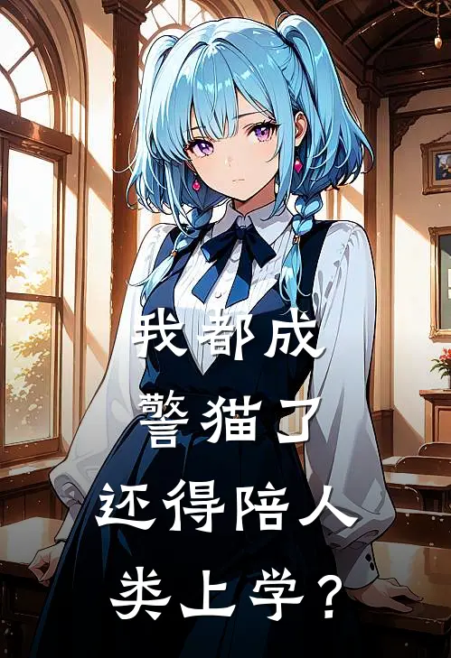 我都成警猫了，还得陪人类上学？