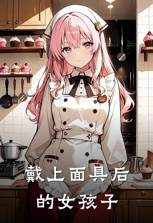 戴上面具后的女孩子