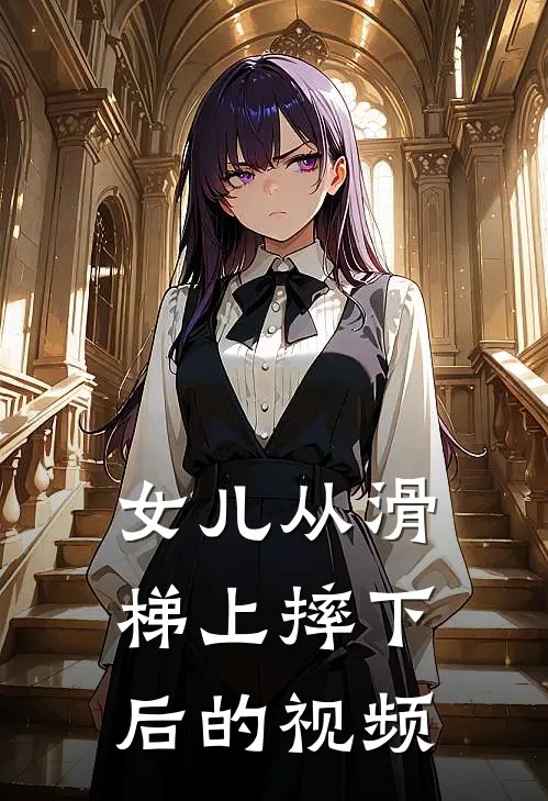 女儿从滑梯上摔下后的视频