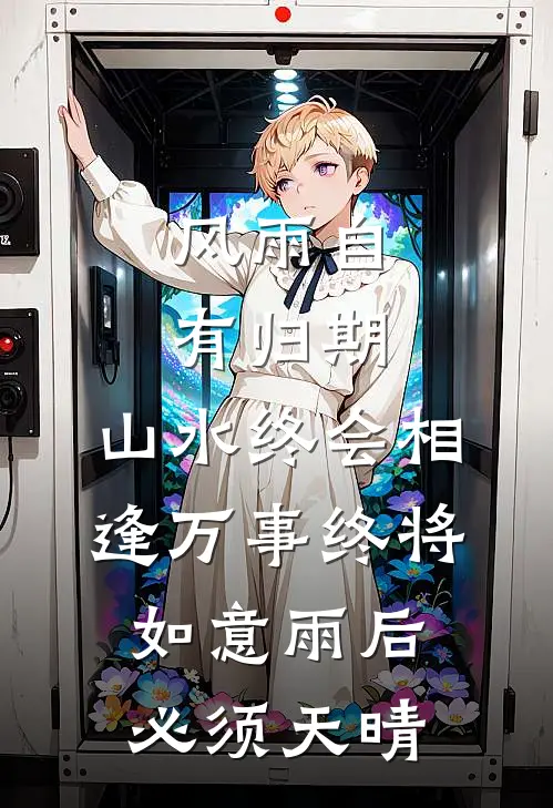 风雨自有归期,山水终会相逢万事终将如意雨后必须天晴