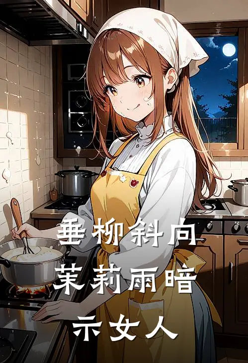 垂柳斜向茉莉雨暗示女人