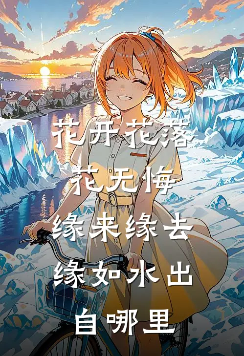 花开花落花无悔,缘来缘去缘如水出自哪里